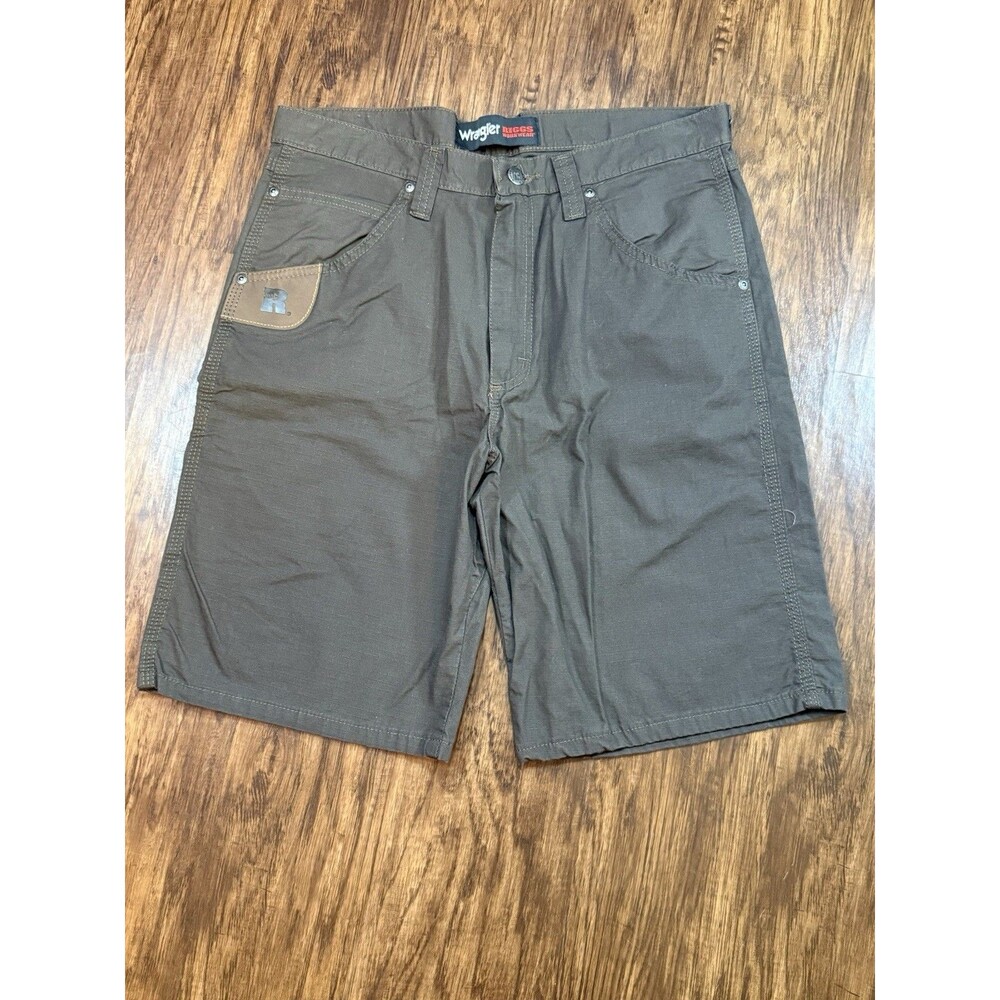 Wrangler Riggs Workwear Men’s Short 32 Brown Cotton